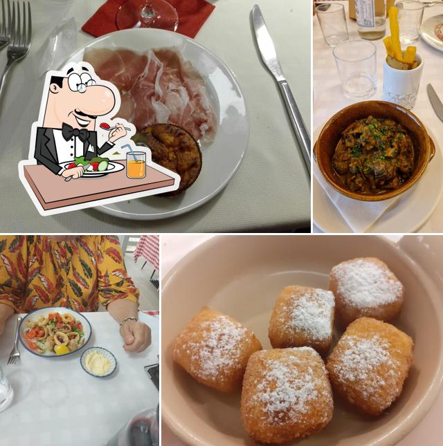 Platti al Trattoria Dal Cogo
