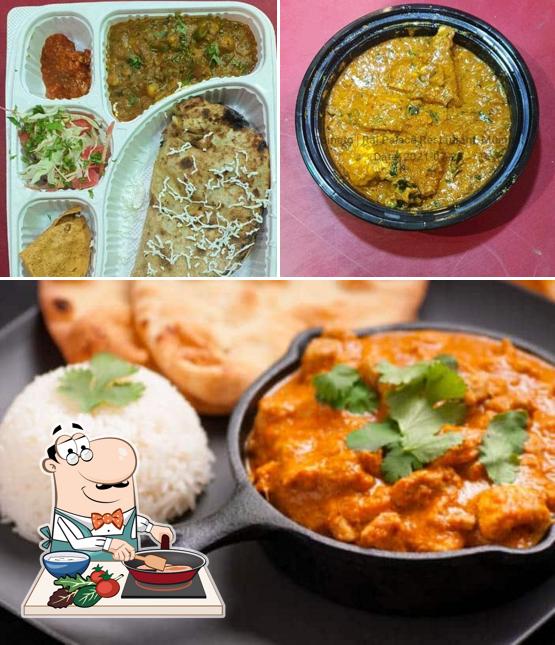 Chicken curry at Raj Palace Restaurant & Bar