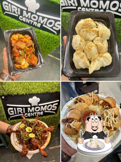 Dumplings at Giri momos centre rohini