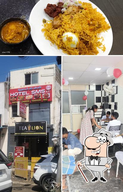 The exterior of HOTEL SMS