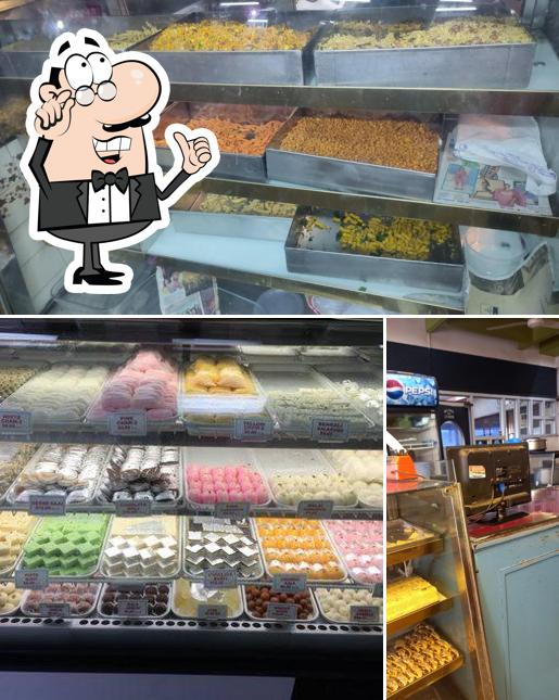 The interior of Maharaja Hotel Super Market Kalaburagi