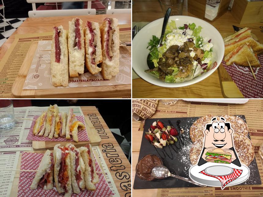 Club sandwich al Toasteria Italiana