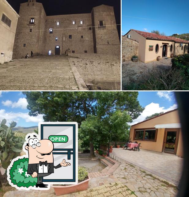 Goditi la vista dagli esterni di Agriturismo a Rametta