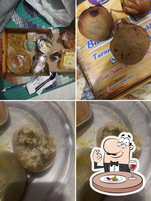 Meals at Baati Chokha Restaurant Gorakhpur