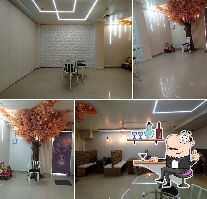 The interior of Backbenchers cafe