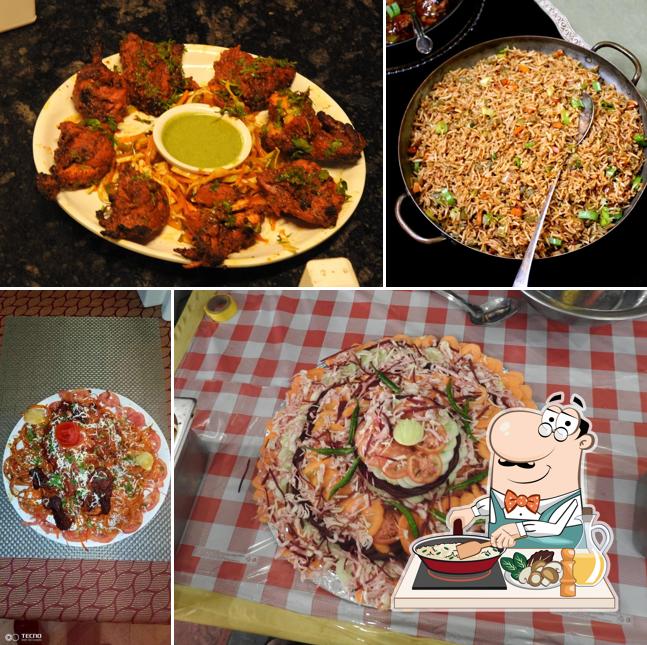 Fried rice at Hotel Tuljai