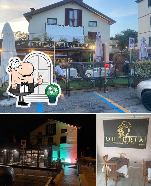 Gli esterni di Osteria della Valle