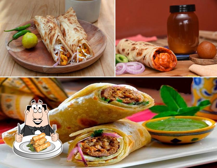 Spring rolls at Roll Baby Roll