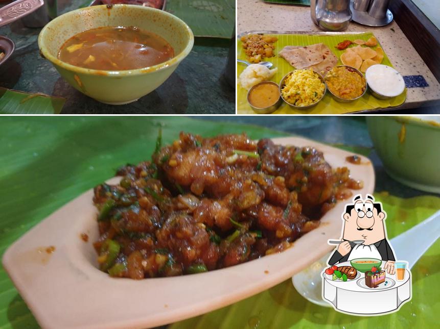 Hot and sour soup at Selvi Mess