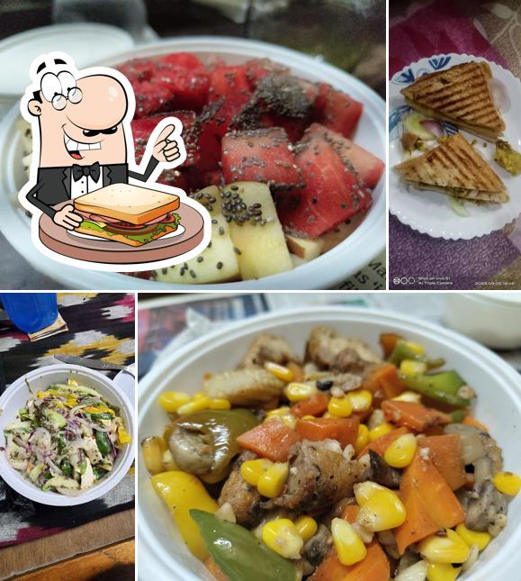 Grilled cheese sandwich at The Fit Foodie