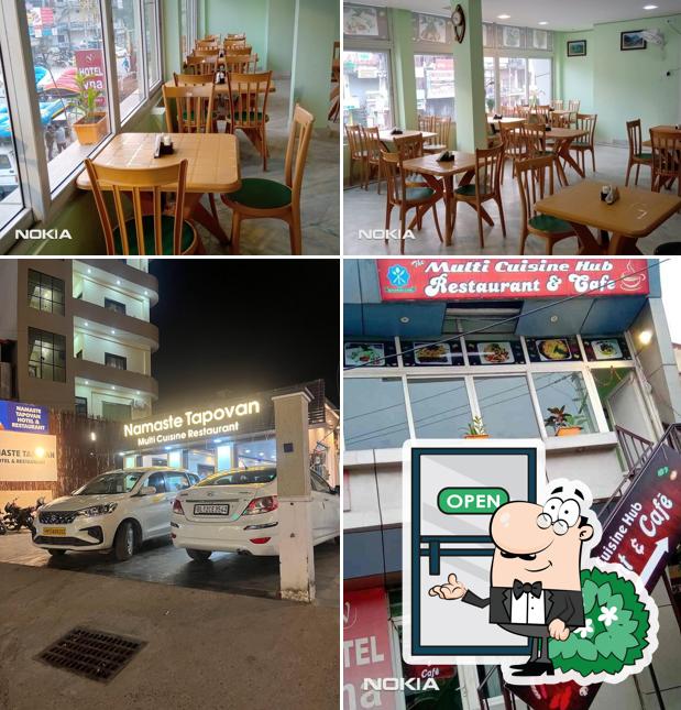 This is the photo showing exterior and interior at The Multicuisine Hub