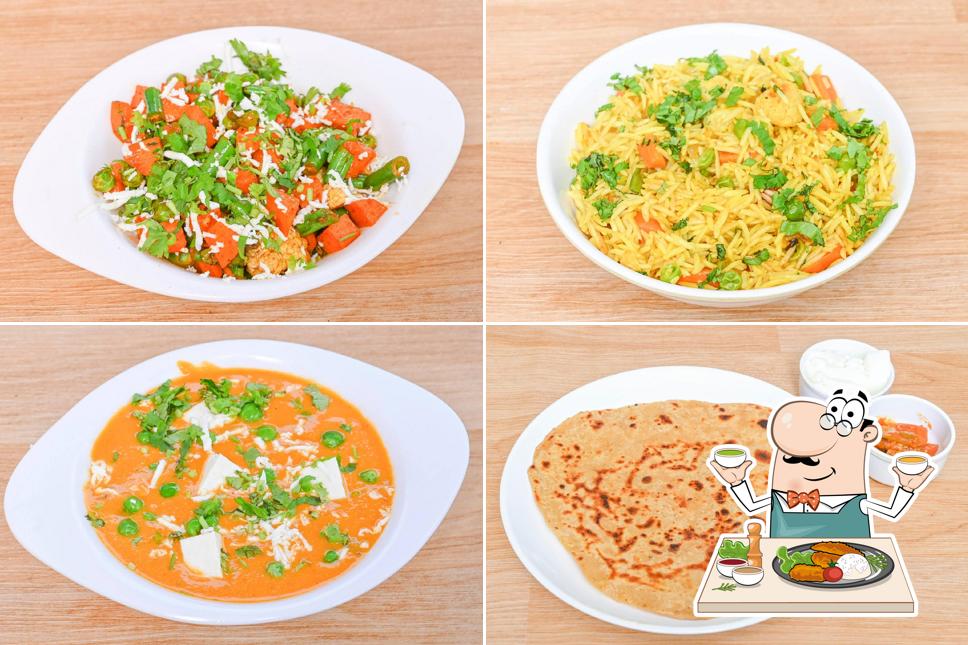 Food at Vrindavan garden