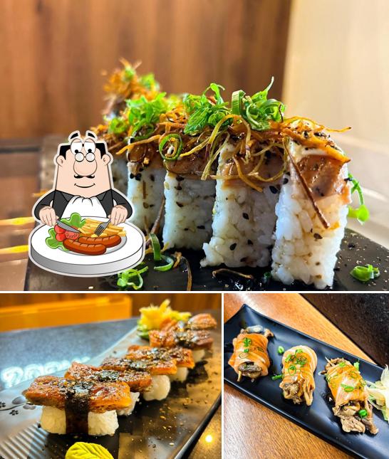 Comida em Fischaus Sushi