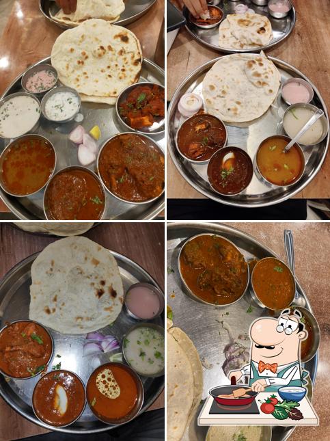 Chicken curry at Hotel Jagdamb Dhaba