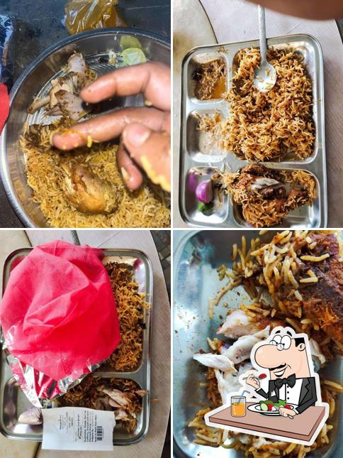 Meals at Nawabs Biryani