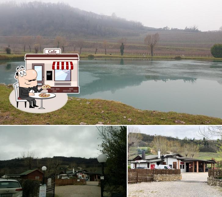 Goditi la vista dagli esterni di Osteria al Brolo