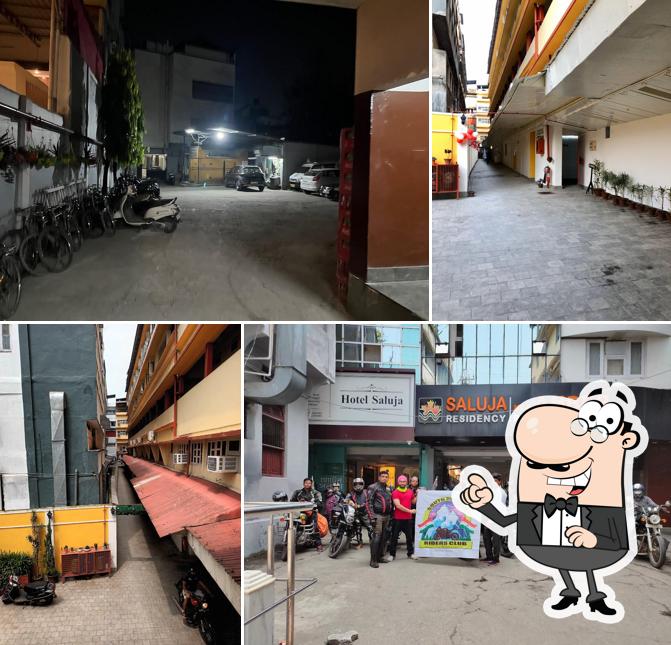 The exterior of Hotel Saluja - Budget Friendly Hospitality