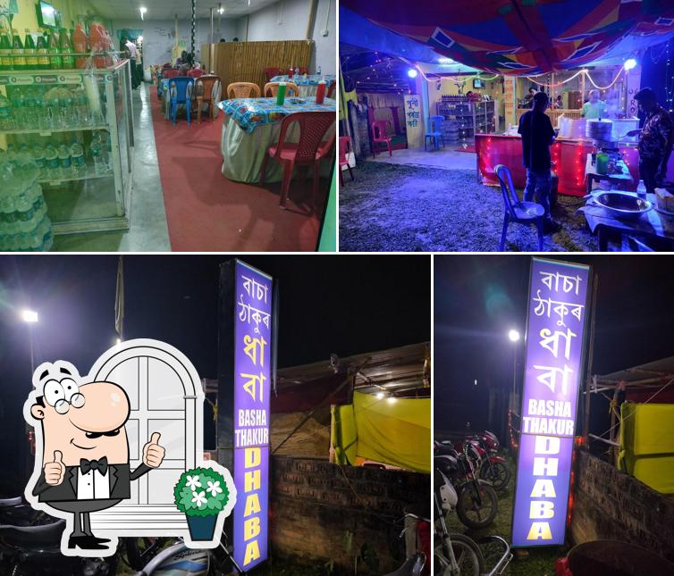 The image of United Tribel Dhaba’s exterior and interior