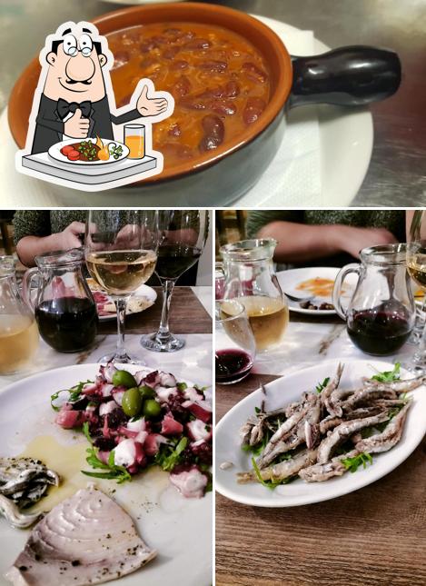 Platti al Trattoria d'autore