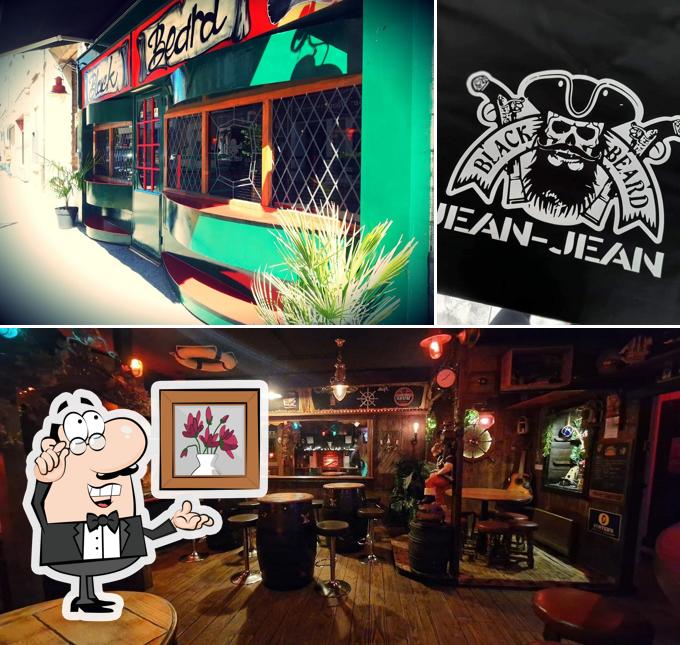 L'intérieur de Black beard