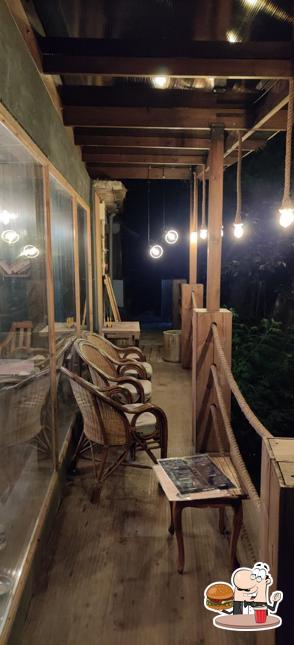 Get a burger at Offlimits Coffee Kasol