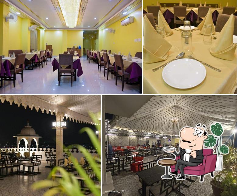 Check out how Hawai Chhatri Roof Top Restaurant looks inside