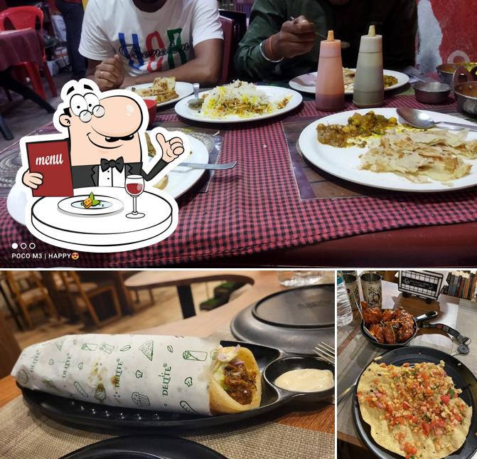 Food at Kathi Junction Angul