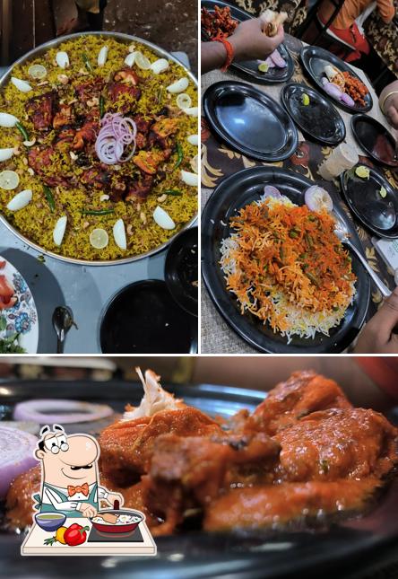 Paella at New Shahi Darbar veg / non-veg restaurant