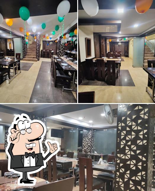 The interior of Olives Restaurant (A Unit of Hotel Rahul)