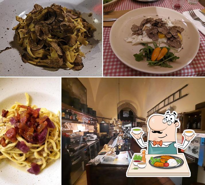 Mousse al cioccolato al Osteria Pappabona