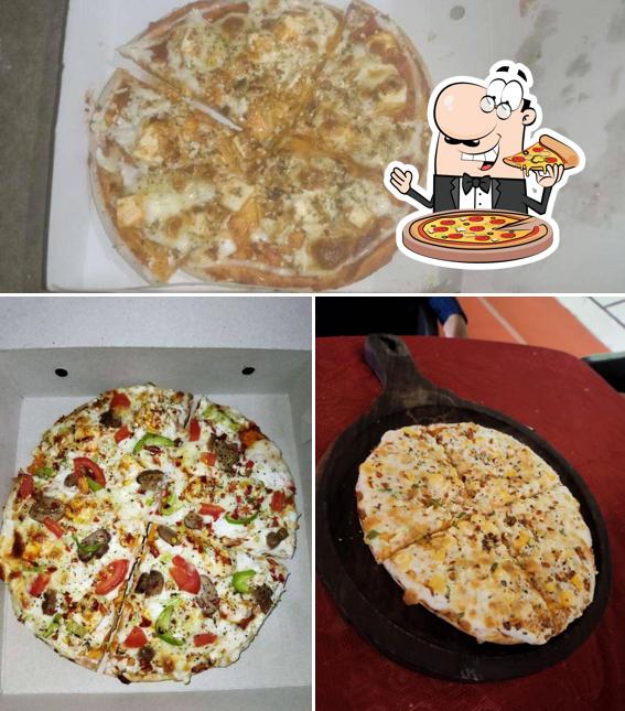 Order different variants of pizza