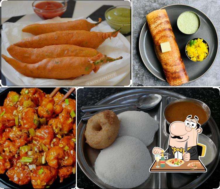 Food at Aduge Mane Veg Restaurant
