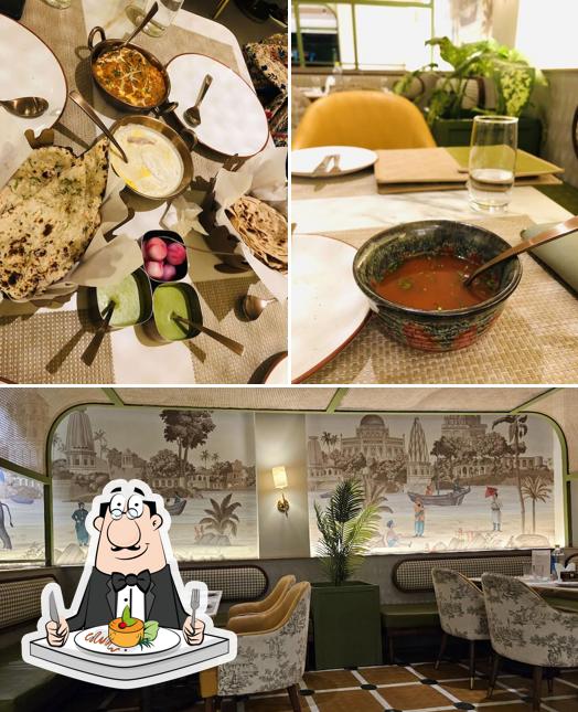 The image of Dal Cheeni’s food and interior