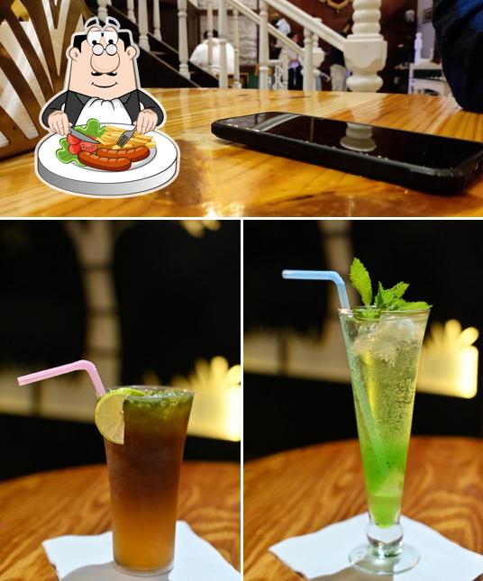 Food at Downtown Cafe