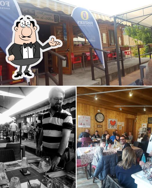 Gli interni di Le Meraviglie di Alice