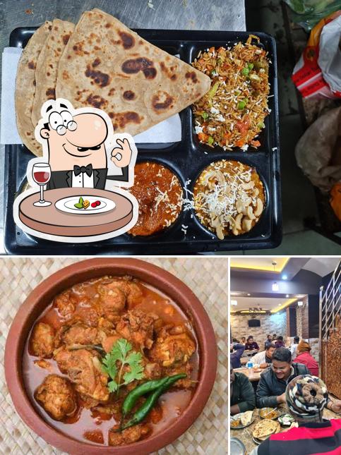 Food at Raja Restaurant