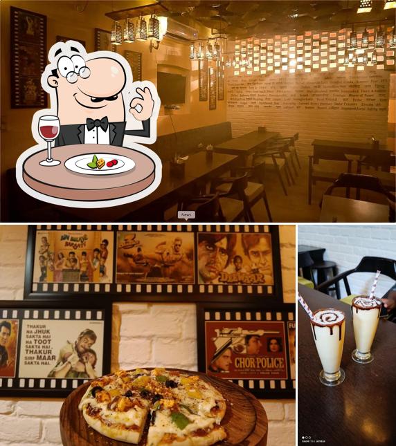 Among different things one can find food and interior at Bailout Cafe