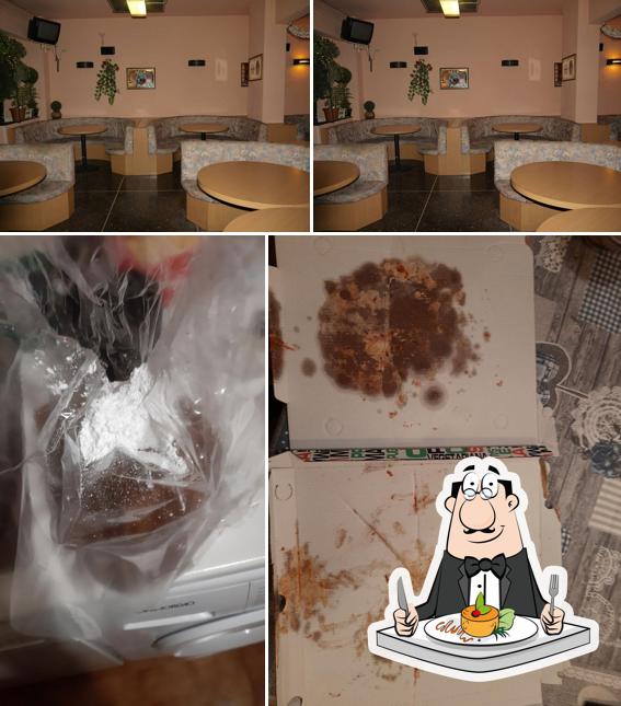 Tra le diverse cose da Pizzeria Ristorante Luca's si possono trovare la cibo e interni