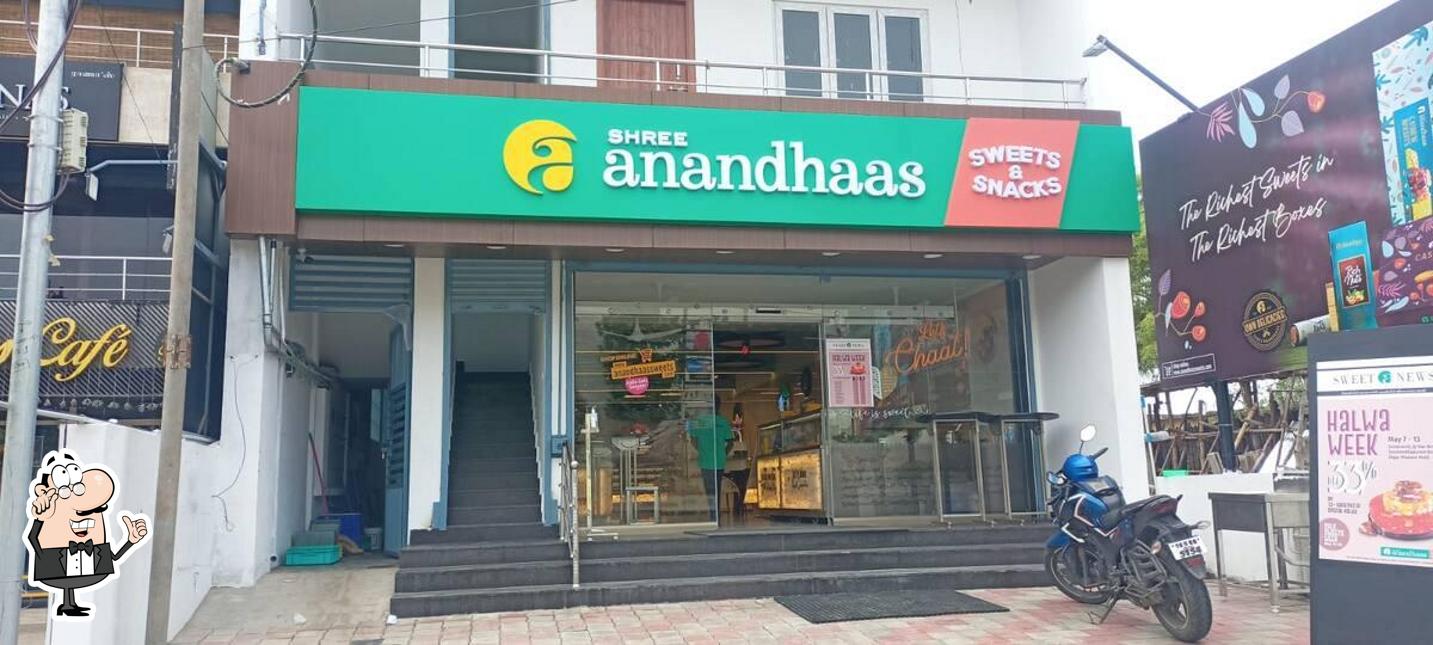 The interior of Shree Anandhaas Sweets & Snacks