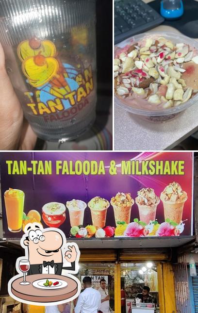 Food at Tan Tan Falooda