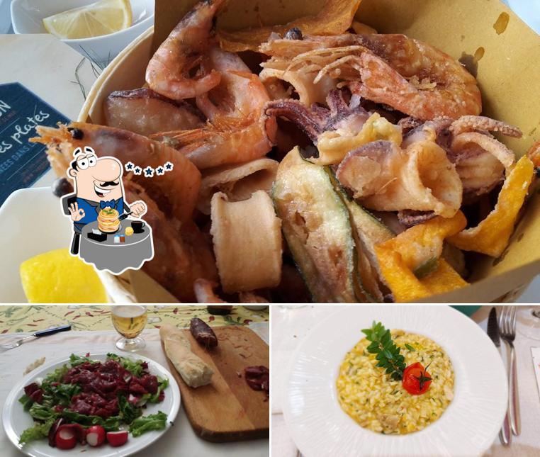 Cibo al Trattoria dall'Abate - Specialità Pesce