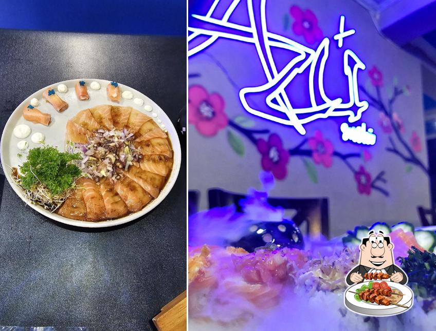 Comida em Azú Sushi