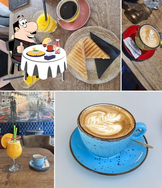 Piatto di formaggi al Maison Cafe