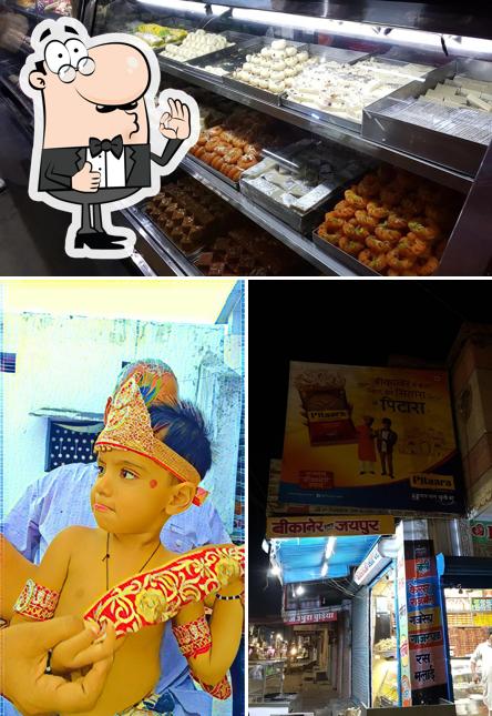 Here's a pic of New bikner and jaipur doodh misthan bhandar