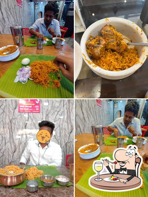 Food at SS BRIYANI A/C Namakkal