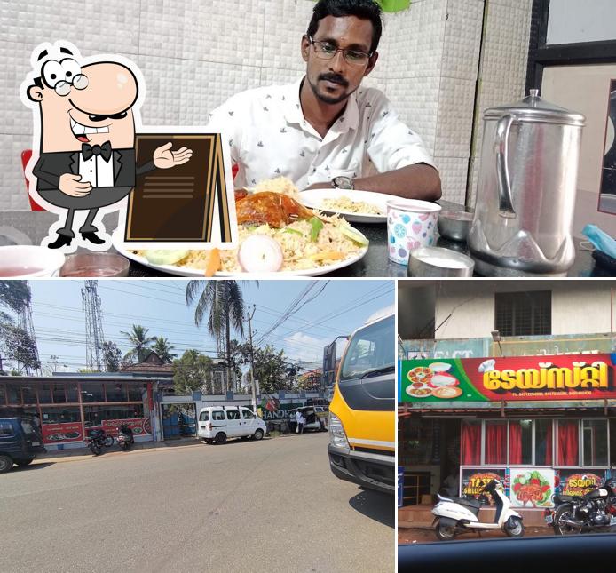 Tasty Restaurant is distinguished by exterior and food