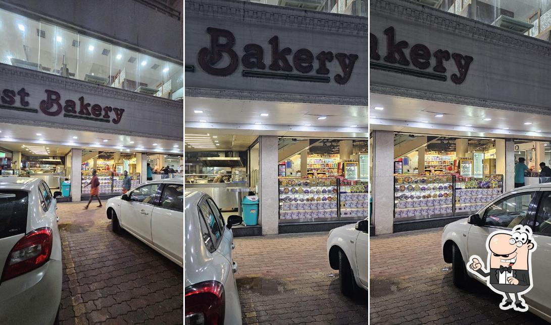 You can get some fresh air outside Best Bakery