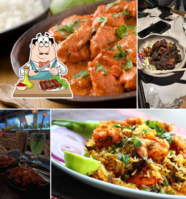 Baby back ribs at Delhi Dine Restaurant