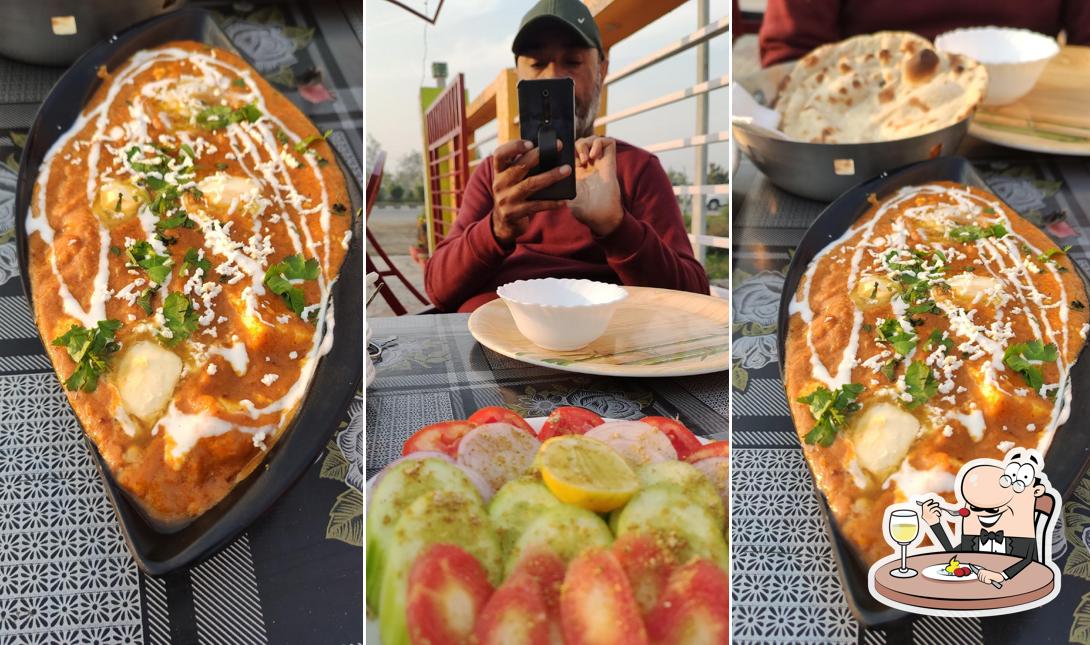 Meals at Red Apple Swimming Pools & Punjabi Dhaba