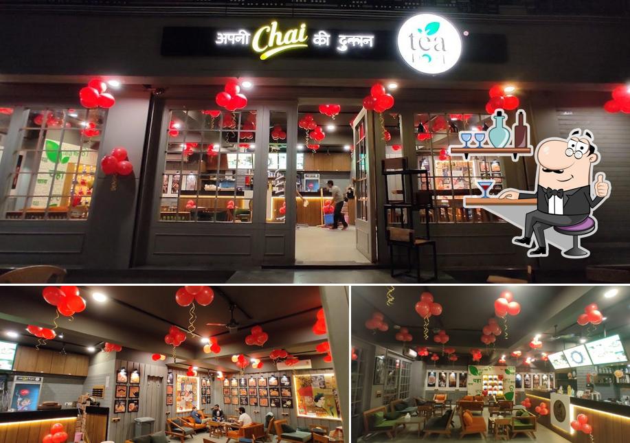 The interior of Tea Post